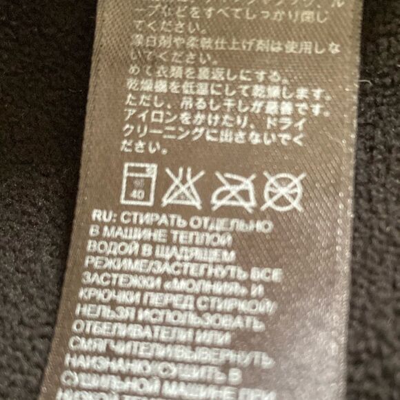 The North Face Soft Shell Black Women’s Jacket Size Large Water Wind Resistant L - Picture 10 of 14